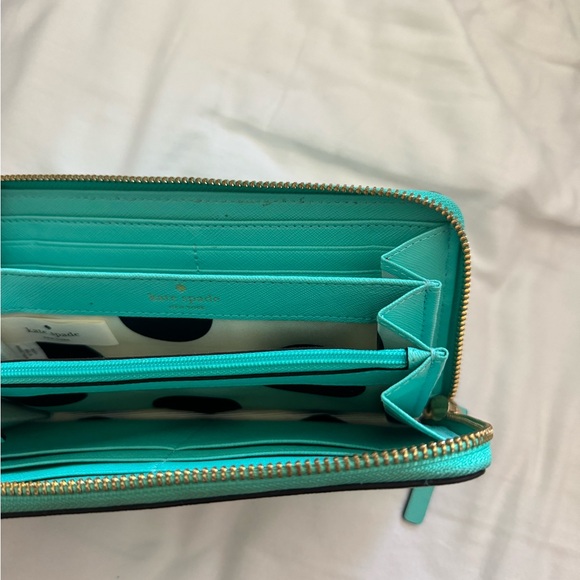 teal kate spade wallet - Picture 2 of 4